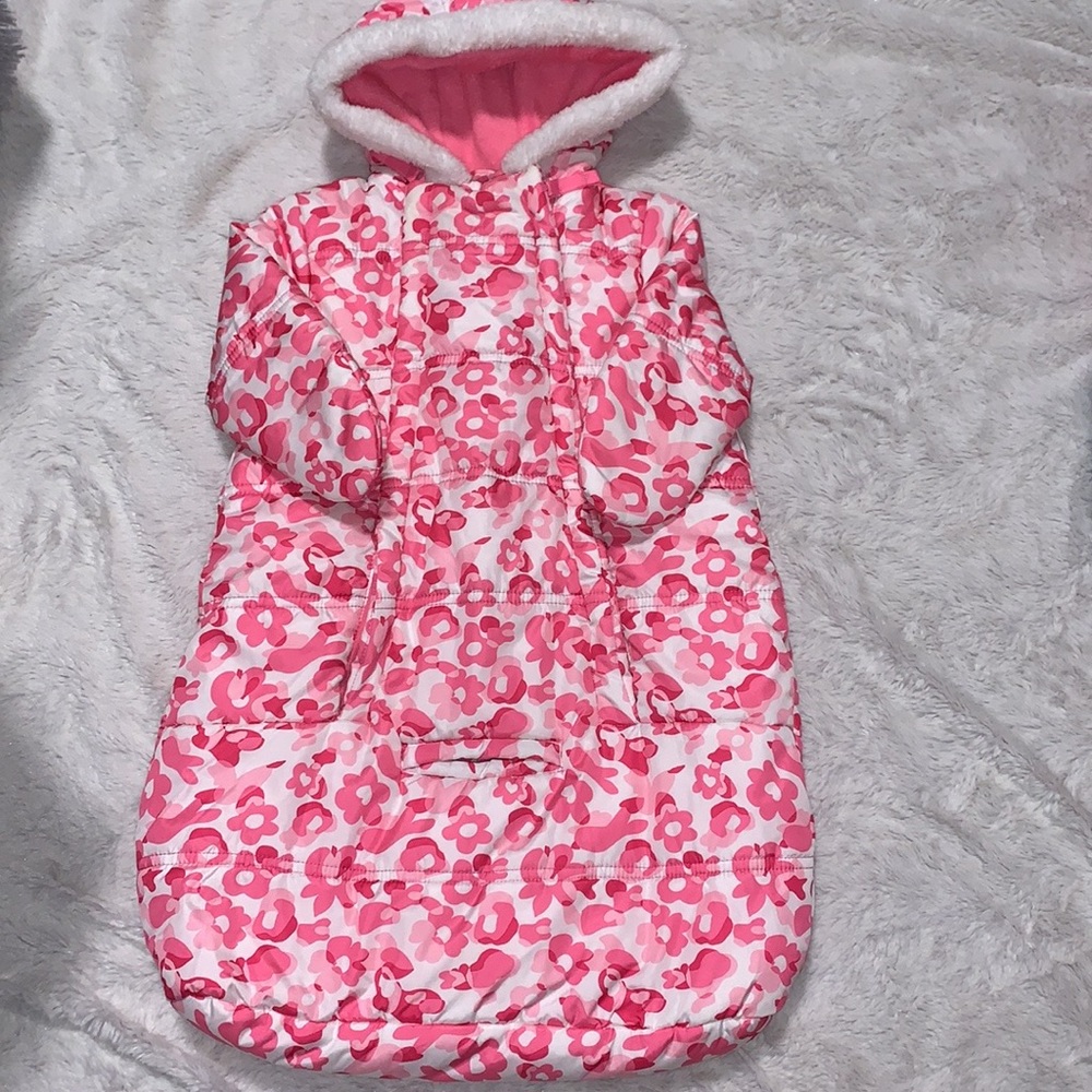 Pink 3-6 month platinum snow sleeping bag sack